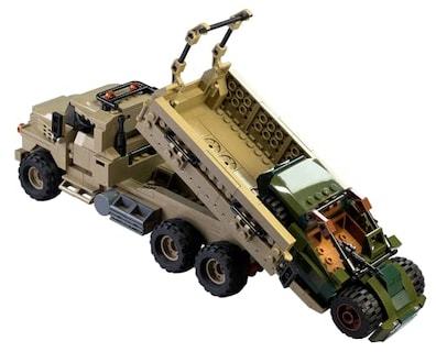 Foto 7 | Mybuild Mecha Frame Armed Forces Stryker Toy Building Set Ro - Venta Internacional.