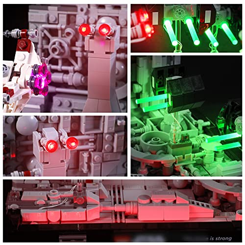 Foto 5 pulgar | Set De Iluminación Led Geament Para Lego Death Star Trench Run 7532 - Venta Internacional.