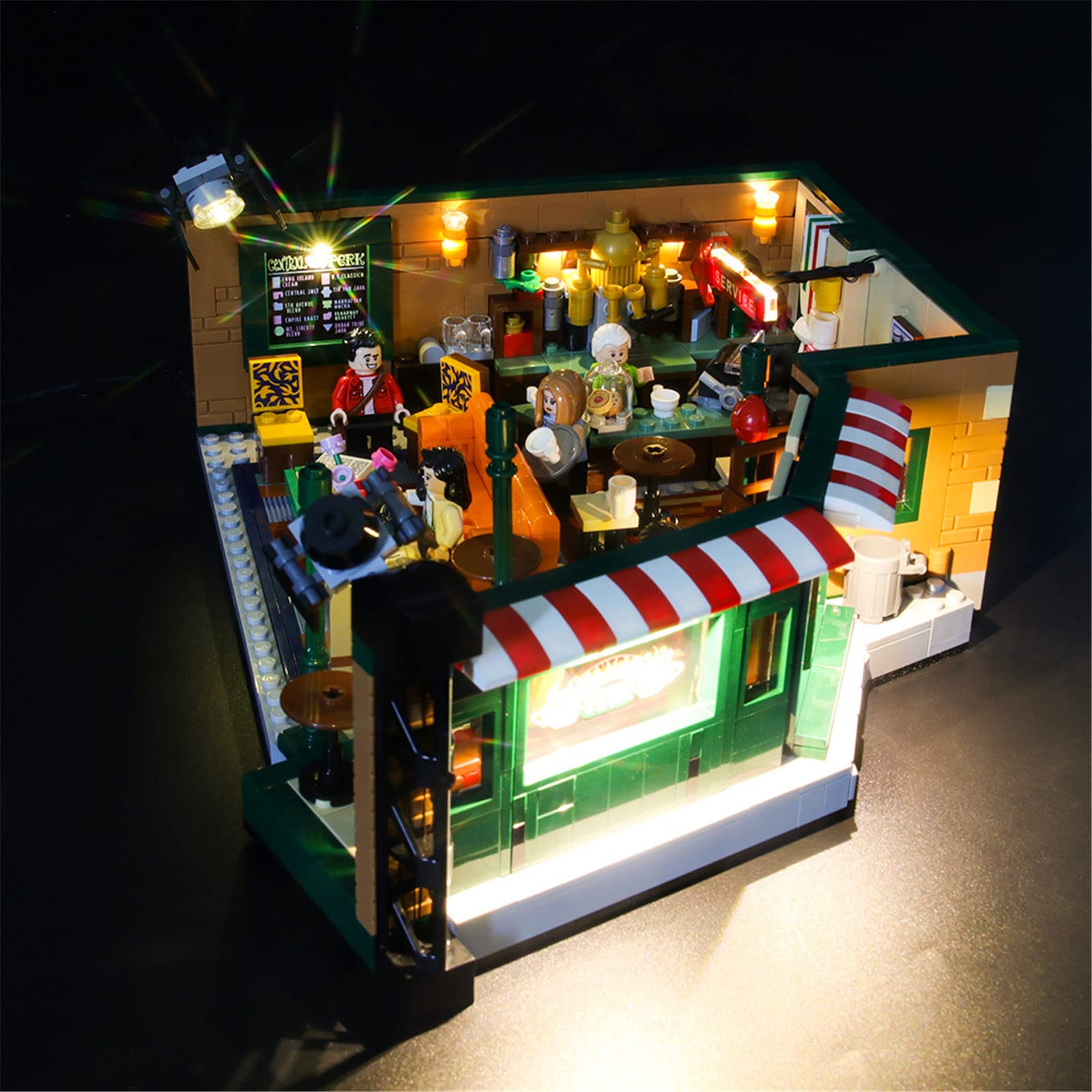 Foto 4 pulgar | Kit De Luces Led Para Lego 21319 Ideas Friends Central Perk - Venta Internacional.