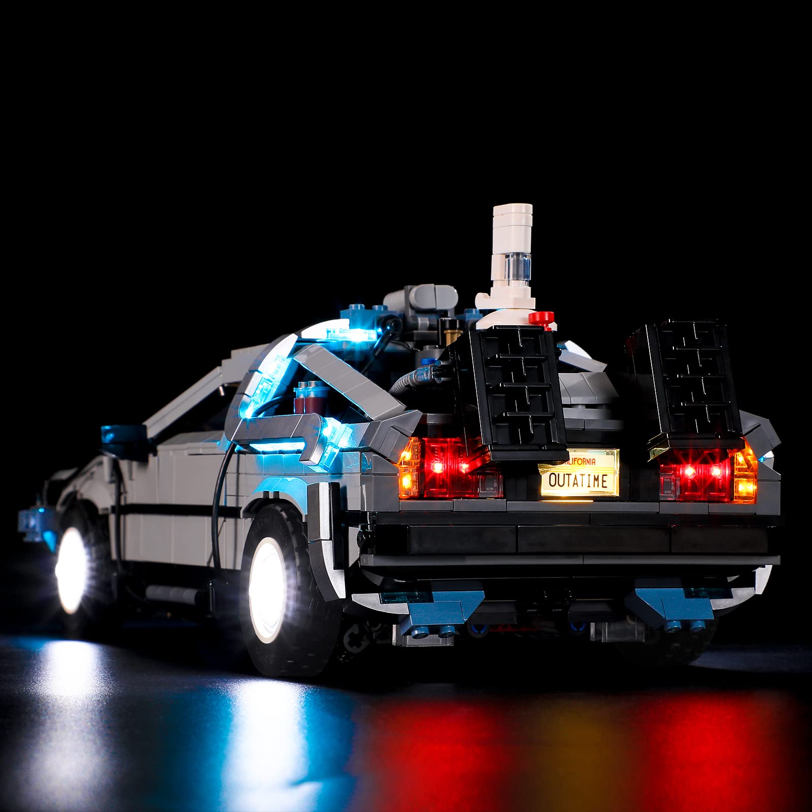 Foto 4 pulgar | Kit De Luces Para Lego Back To The Future Time Machine 1030 - Venta Internacional.