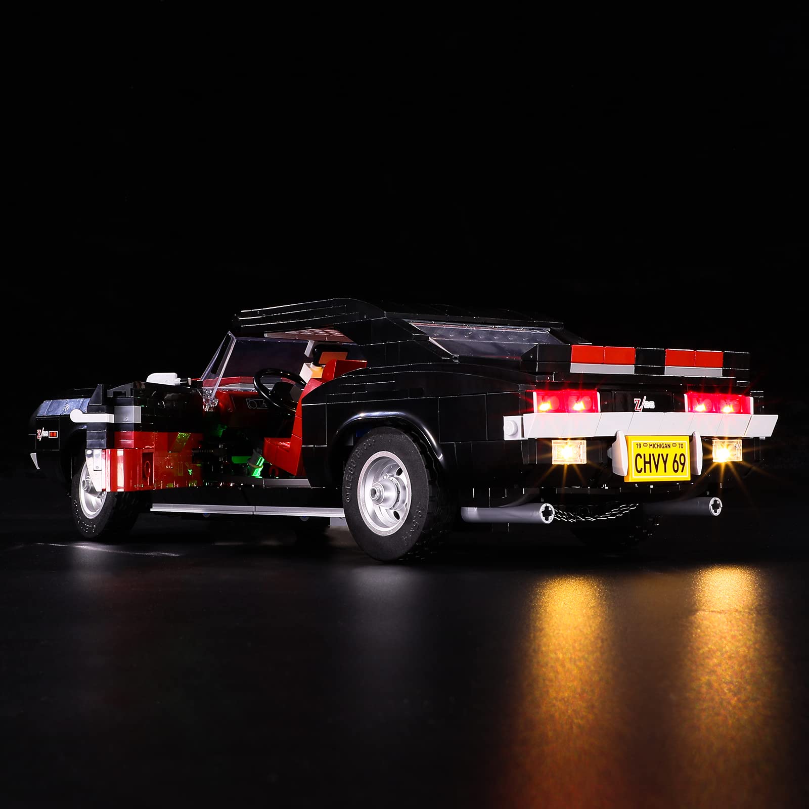 Foto 4 pulgar | Kit De Iluminación Briksmax Compatible Con El Camaro Z28 Lego-10304 - Venta Internacional.