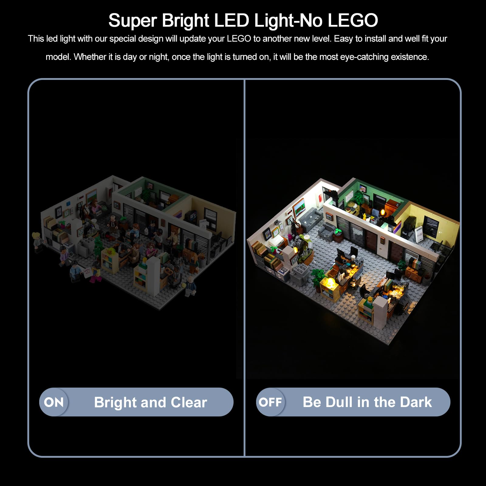 Foto 6 pulgar | Kit De Luces Led Para Lego The Office Building Set 21336 - Venta Internacional.