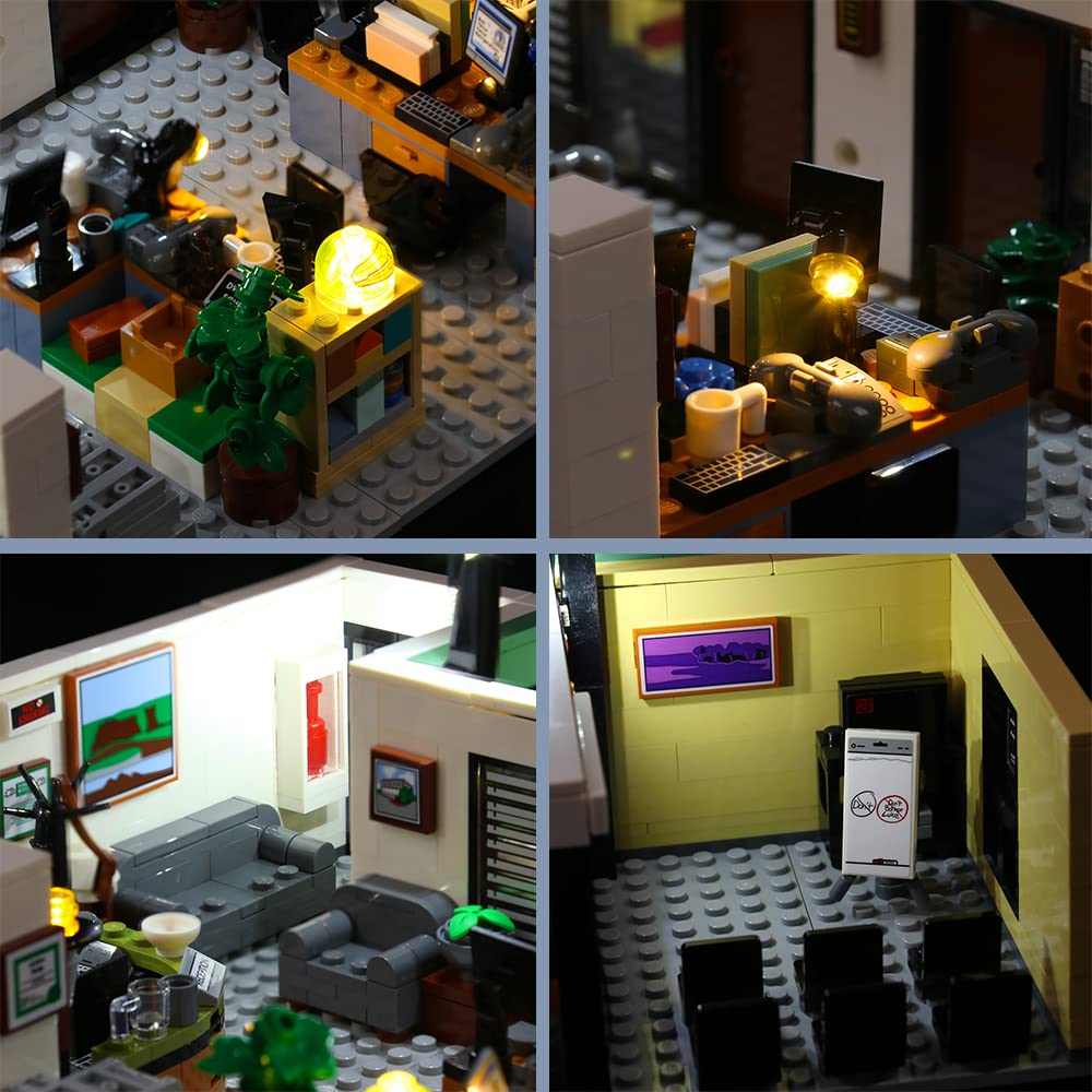 Foto 7 pulgar | Kit De Luces Led Para Lego The Office Building Set 21336 - Venta Internacional.