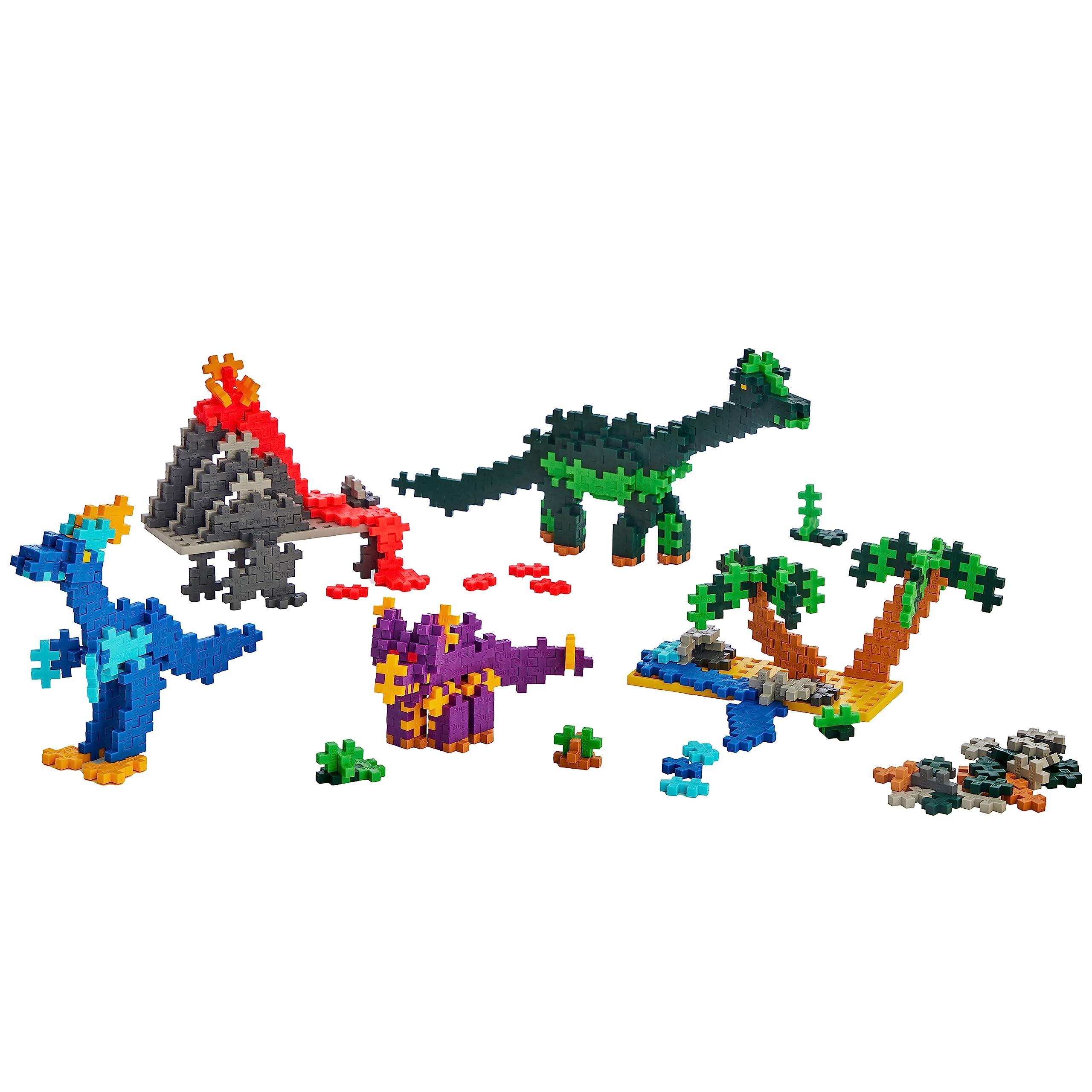 Foto 4 pulgar | Juguete De Construcción Plus Plus Learn To Build Dinosaurs 400 Piezas - Venta Internacional.