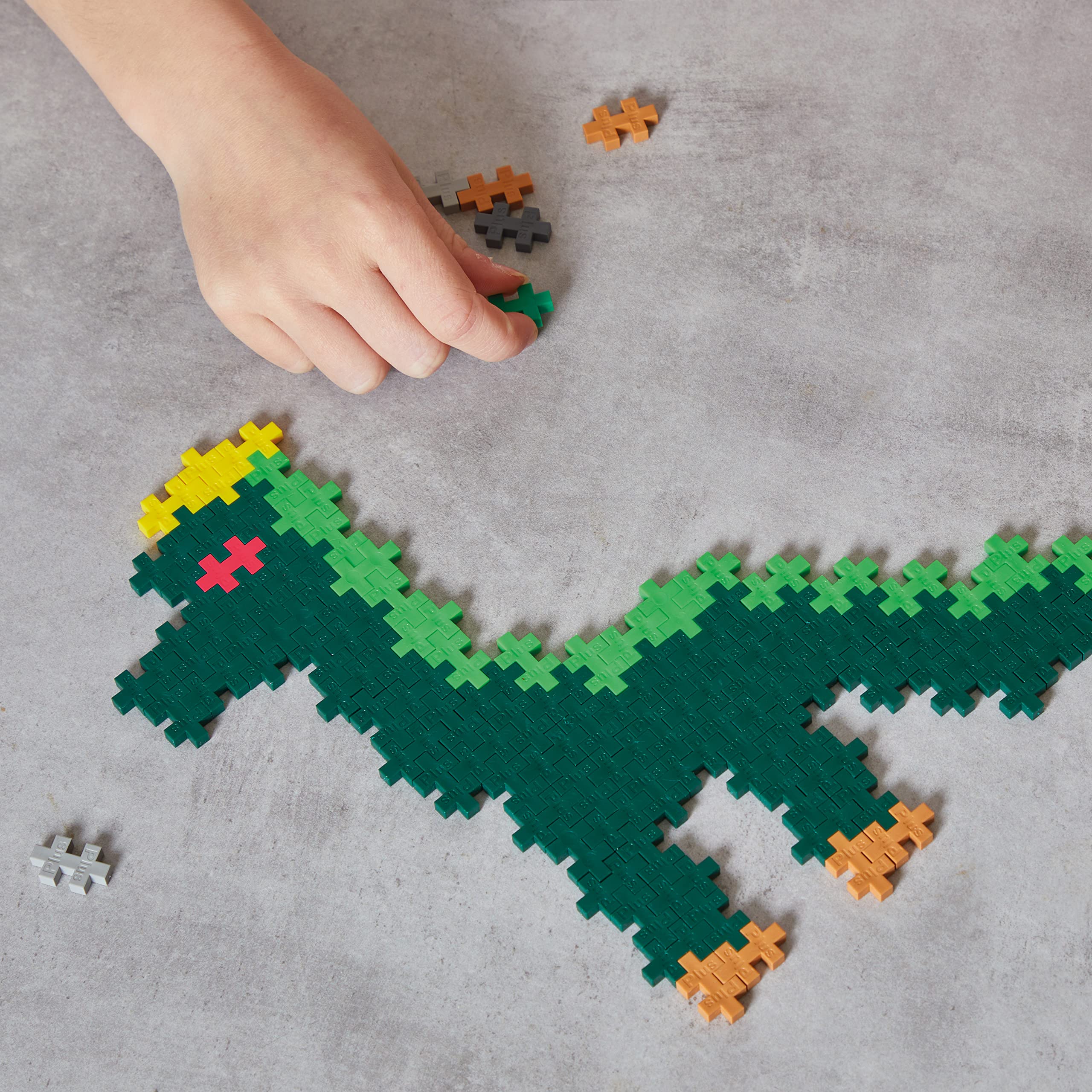 Foto 6 | Juguete De Construcción Plus Plus Learn To Build Dinosaurs 400 Piezas - Venta Internacional.
