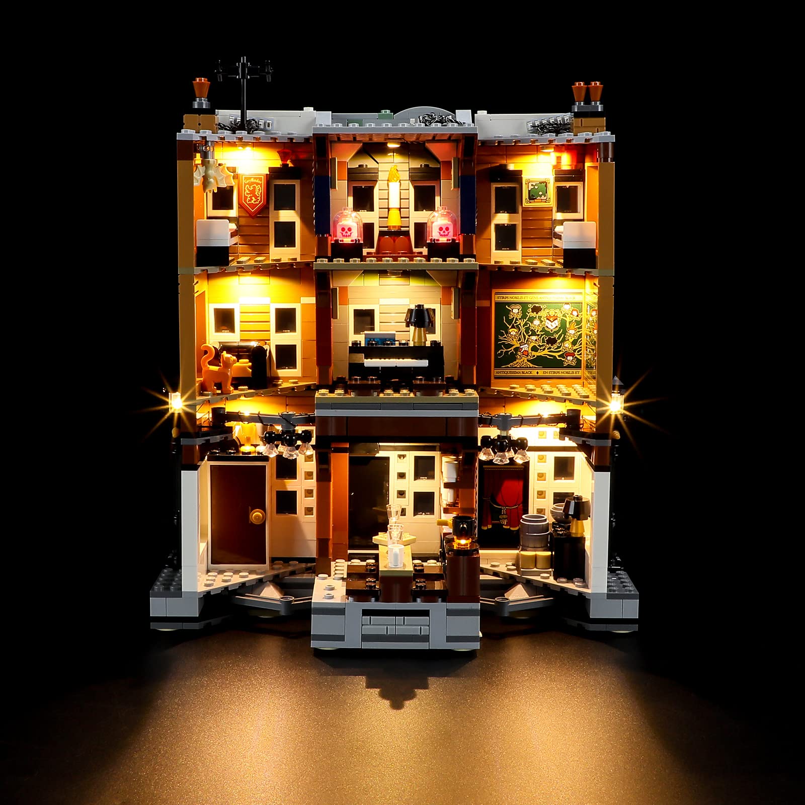 Kit De Iluminación Briksmax Para Lego 76408 12 Grimmauld Place - Venta Internacional.