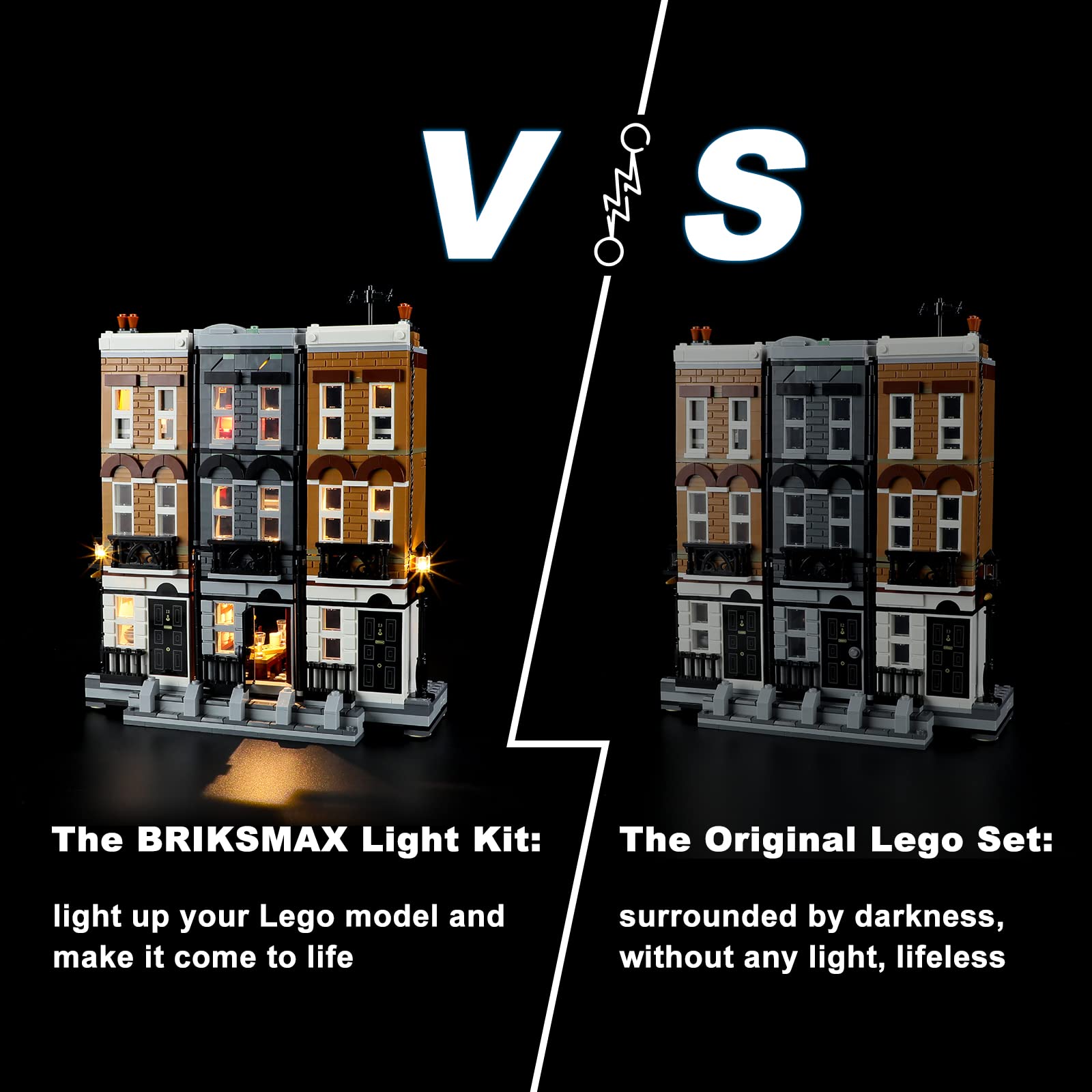 Foto 7 | Kit De Iluminación Briksmax Para Lego 76408 12 Grimmauld Place - Venta Internacional.