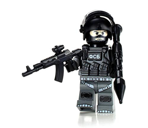 Foto 2 pulgar | Minifigura Battle Brick Russian Spetsnaz Special Forces Fsb - Venta Internacional.