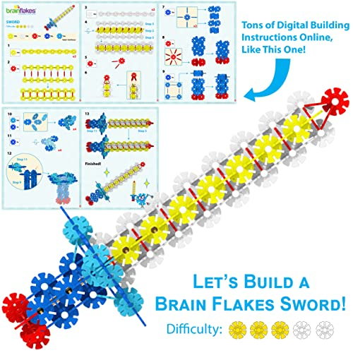 Foto 6 | Juguete De Construcción Viahart Brain Flakes 2500 Piezas - Venta Internacional.