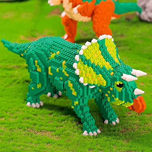 Foto 5 pulgar | Set De Construcción Larcele Micro Dinosaur Triceratops 1737 Piezas Diy - Venta Internacional.