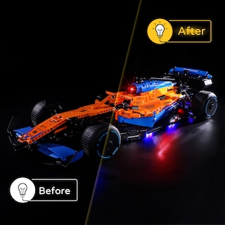 Foto 6 | Kit De Luces Led Yeabricks Para Lego Technic Mclaren F1 42141 - Venta Internacional.