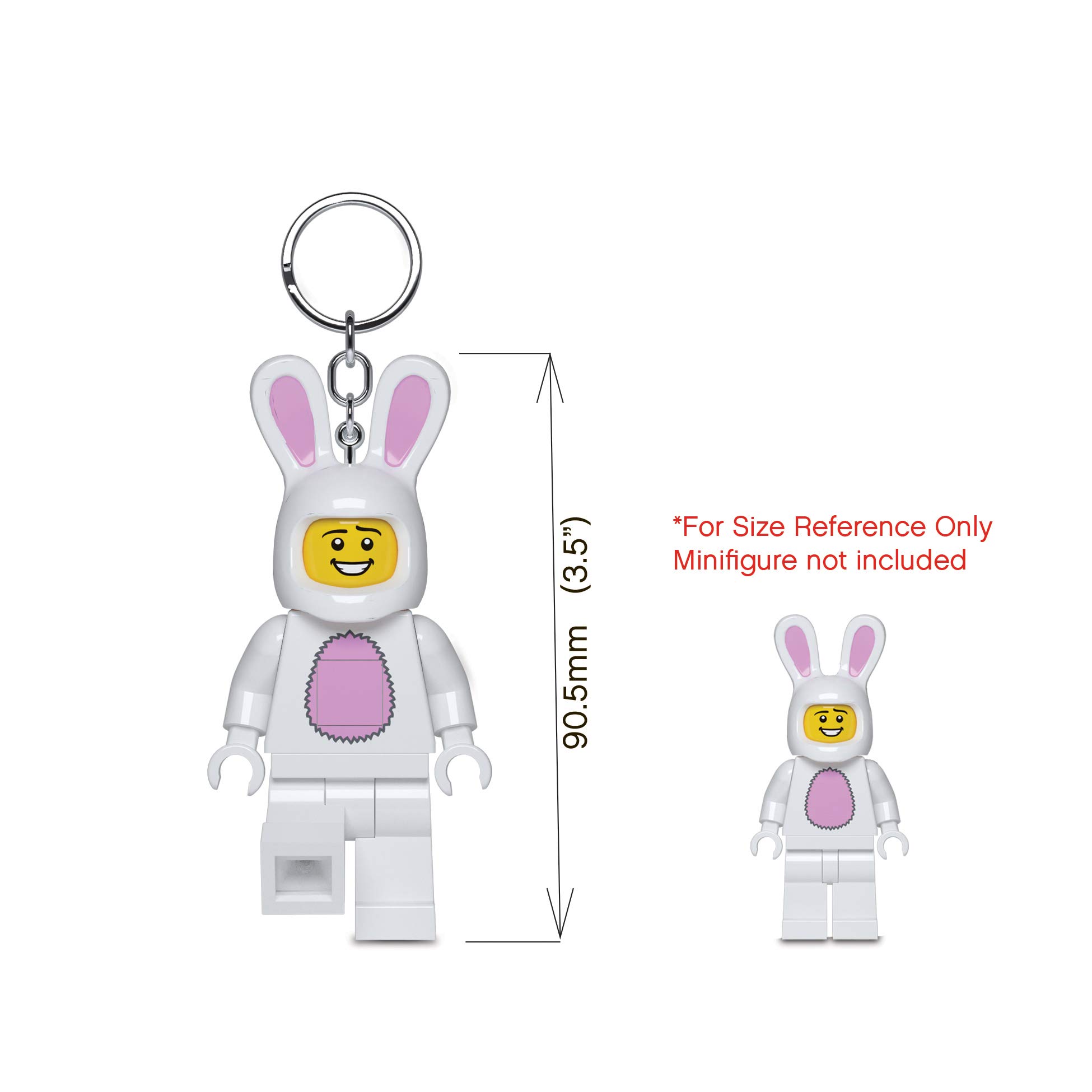 Foto 3 pulgar | Llavero Lego Icónico Con Traje De Conejo Para Hombre, 8,9 Cm, Con Luz Led - Venta Internacional.