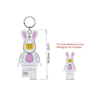 Foto 2 | Llavero Lego Icónico Con Traje De Conejo Para Hombre, 8,9 Cm, Con Luz Led - Venta Internacional.