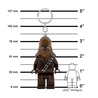 Foto 2 | Llavero Lego Star Wars Chewbacca De 7,6 Cm Con Luz Led - Venta Internacional.