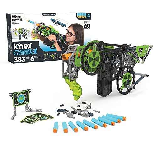 Foto 2 pulgar | Juguete De Construcción K'nex Cyber-x C10 Crypto Crank Con Motor Para Niños Mayores De 8 Años - Venta Internacional.