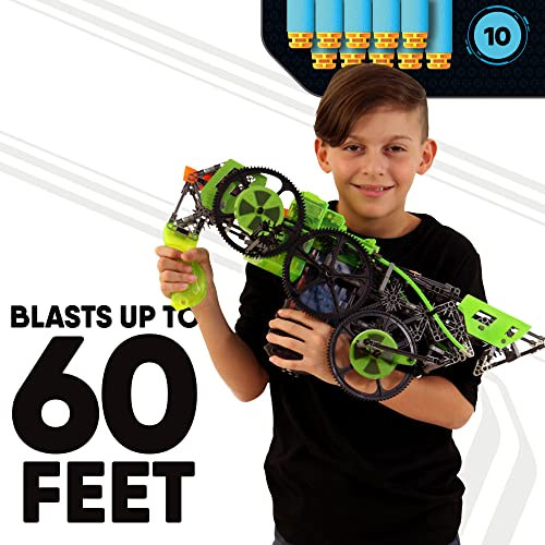 Foto 6 pulgar | Juguete De Construcción K'nex Cyber-x C10 Crypto Crank Con Motor Para Niños Mayores De 8 Años - Venta Internacional.