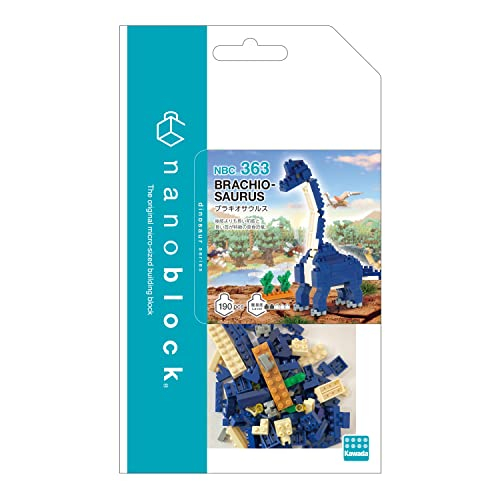 Foto 3 pulgar | Nanoblock - Dinosaurios - Brachiosaurus, Kit De Construcción - Venta Internacional.