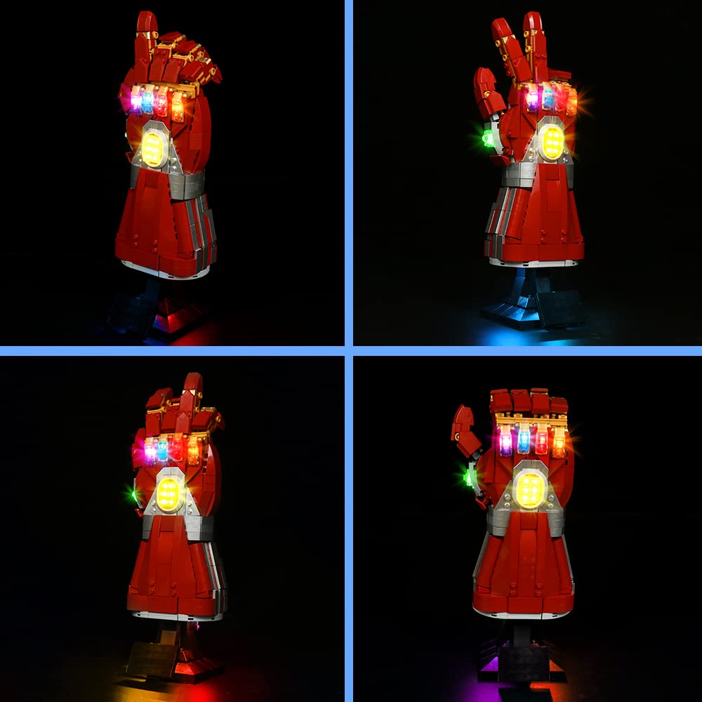 Foto 6 pulgar | Kit De Luces Led Para Lego Marvel Nano Gauntlet 76223 De Vonado - Venta Internacional.