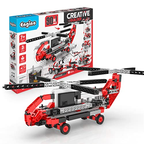 Juguetes Engino Inventor, 90 En Uno | Construye 90 Modelos M - Venta Internacional.