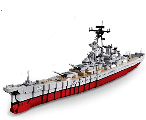 Set De Juguetes Building Blocks Uss Missou De La Segunda Guerra Mundial Del General Jim - Venta Internacional.