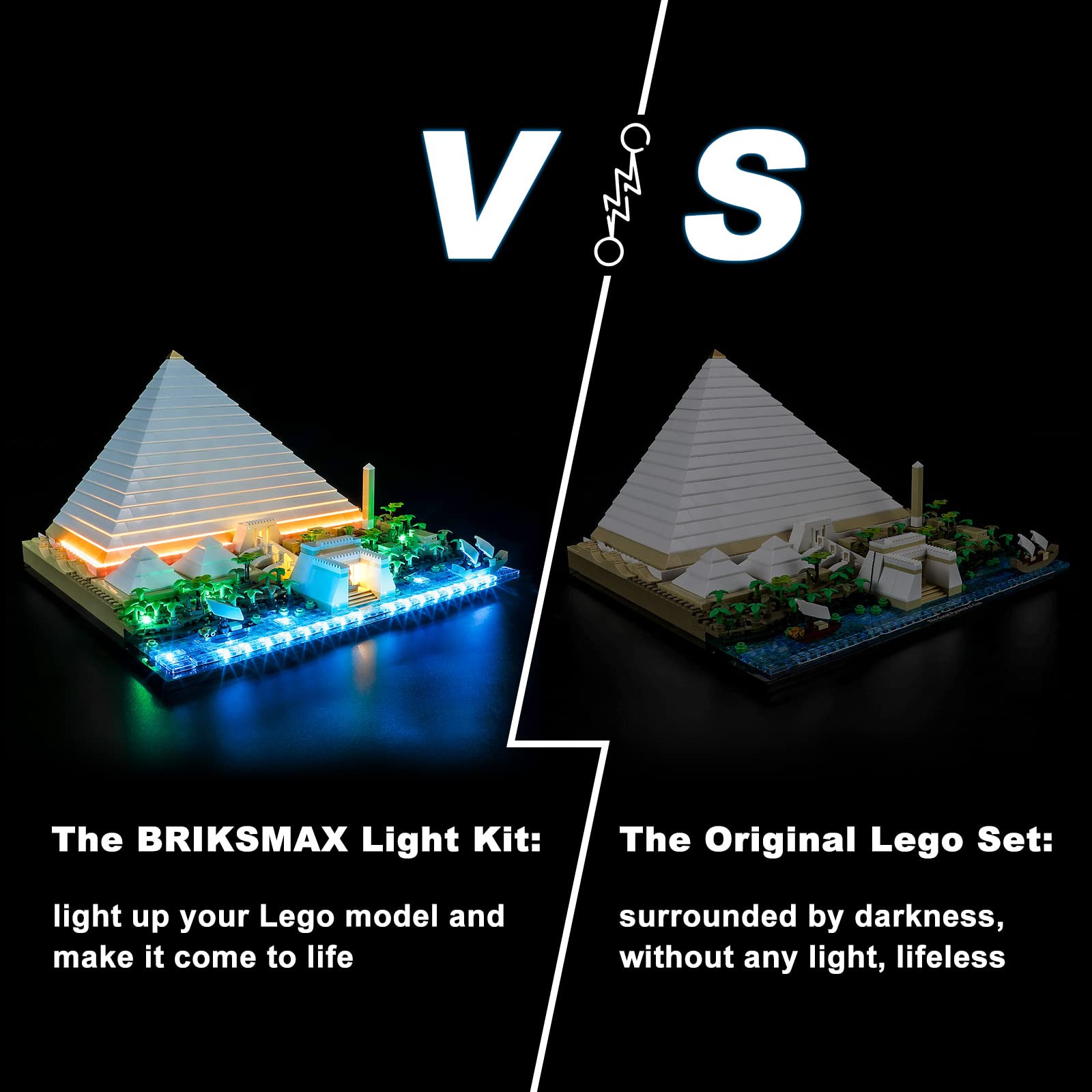 Foto 7 pulgar | Kit De Iluminación Briksmax Para Lego-21058 Gran Pirámide De Giza - Venta Internacional.