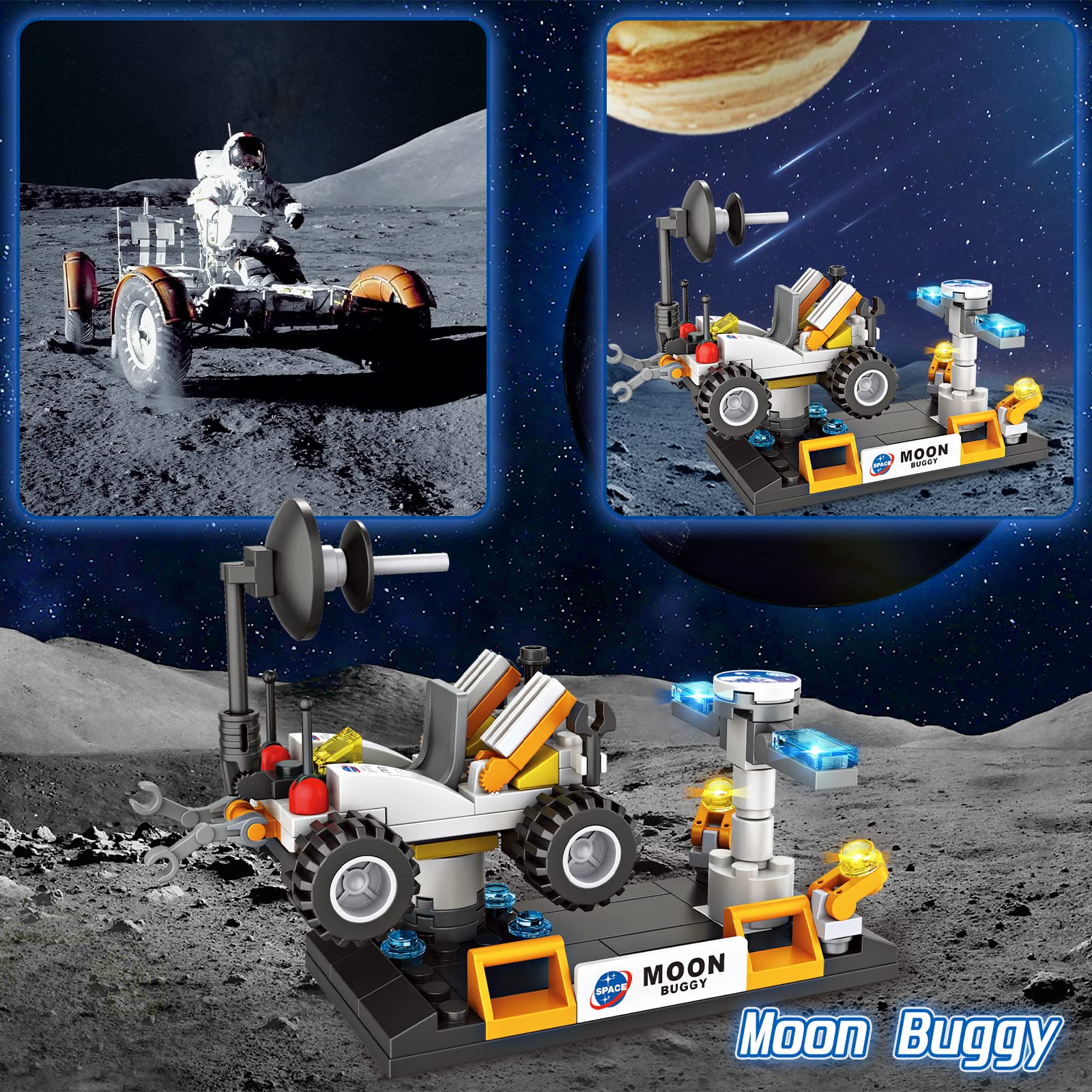 Foto 4 pulgar | Building Block Toy Ep Exercise N Play City Space Exploration - Venta Internacional.