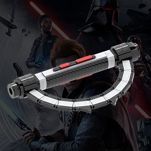 Foto 3 pulgar | Set De Construcción Space Wars Reva Lightsaber Hilt 431 Piezas Mooxi - Venta Internacional.