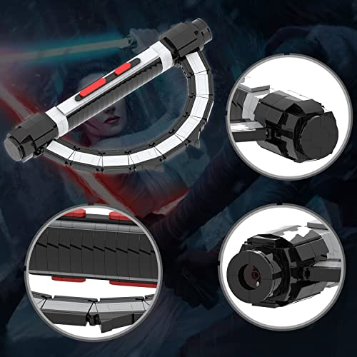 Foto 6 pulgar | Set De Construcción Space Wars Reva Lightsaber Hilt 431 Piezas Mooxi - Venta Internacional.