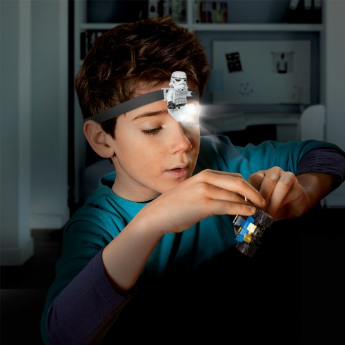 Foto 4 | Lámpara Frontal Iq Lego Star Wars Stormtrooper Con Clip Y Luz - Venta Internacional.