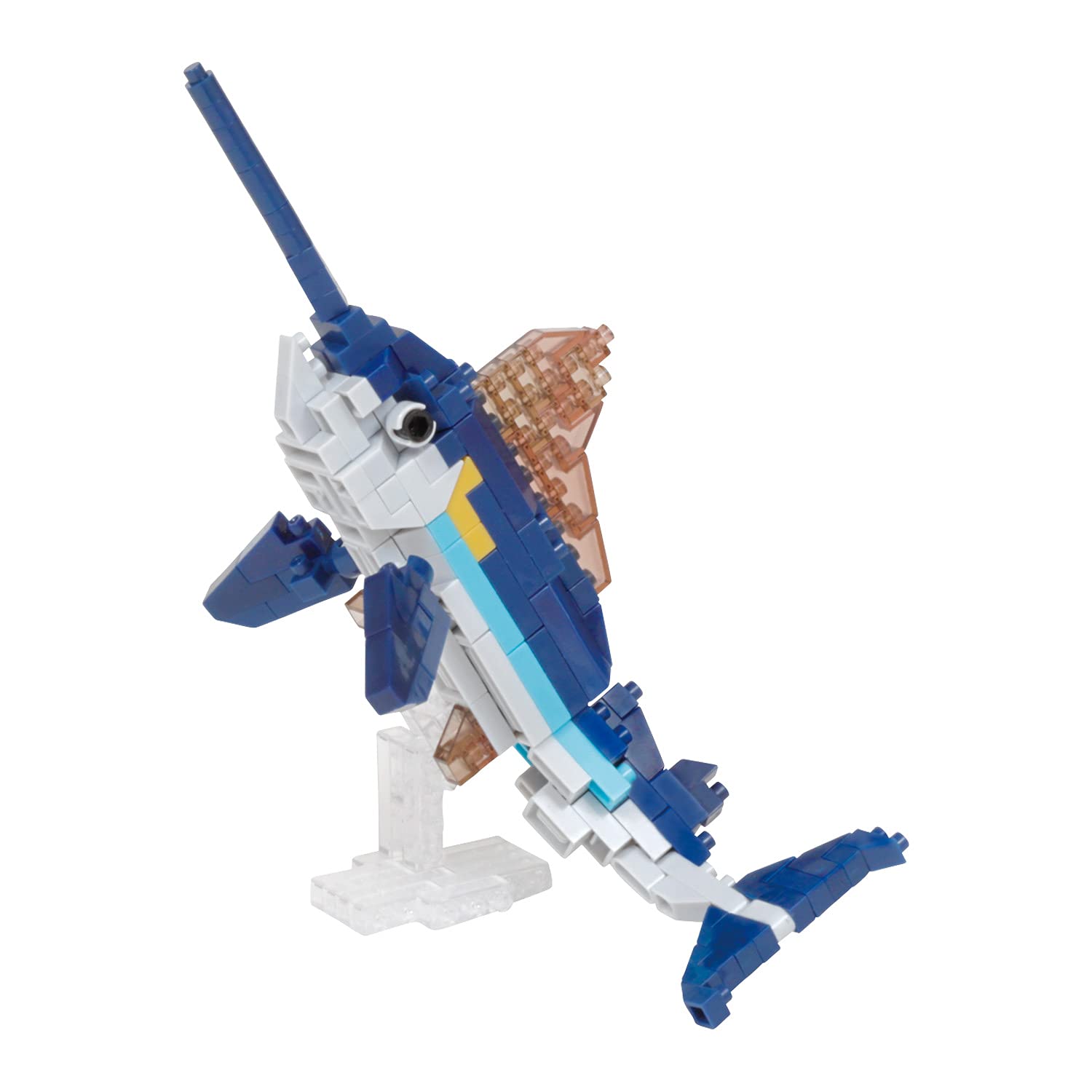 Kit De Construcción Nanoblock De La Colección Marlin [sea Friends] - Venta Internacional.