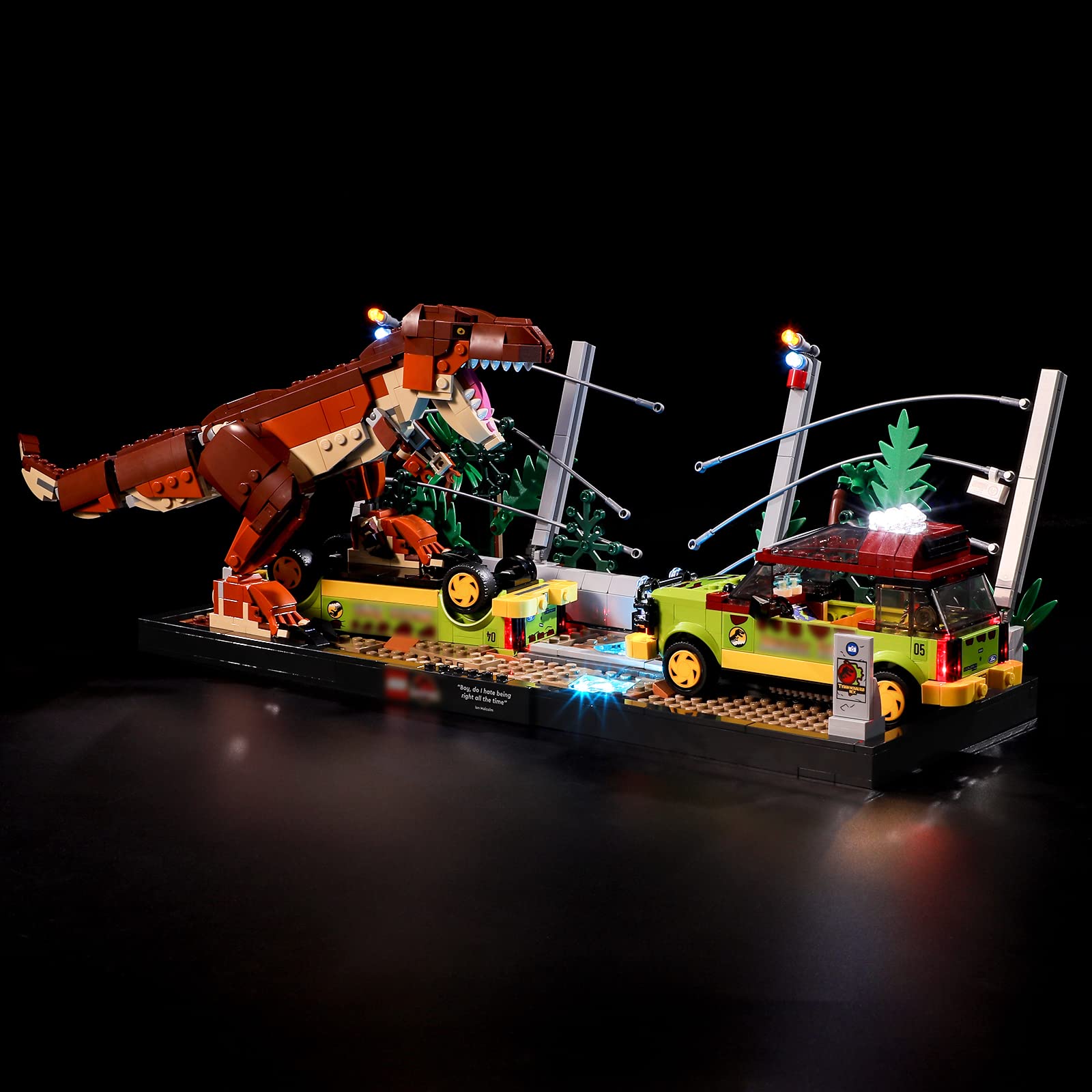 Kit De Iluminación Briksmax Para Lego T. Rex-breakout 76956 Con Led - Venta Internacional.