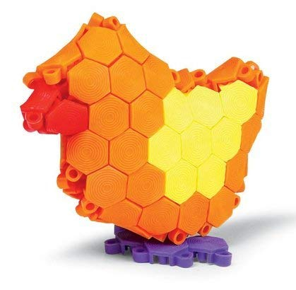 Foto 5 | Juguete De Construcción Playlearn Hexiflex 1250 Piezas Con Almacenamiento B - Venta Internacional.