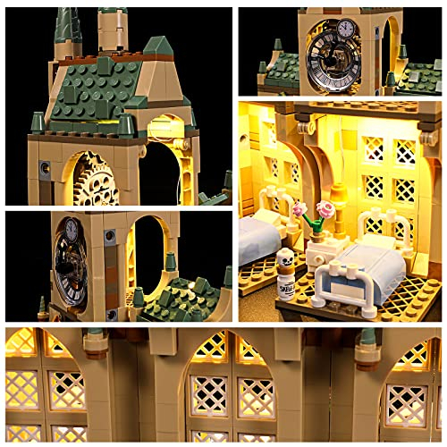 Foto 5 pulgar | Kit De Iluminación Led Yeabricks Para Lego Harry Potter Hogwarts - Venta Internacional.