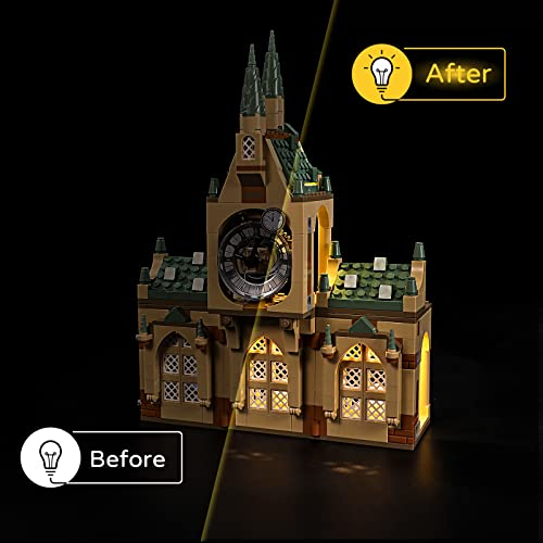 Foto 7 pulgar | Kit De Iluminación Led Yeabricks Para Lego Harry Potter Hogwarts - Venta Internacional.