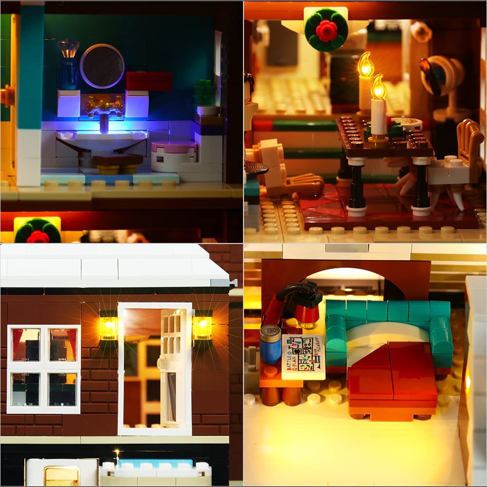 Foto 4 | Kit De Luces Led Vonado Para Lego Home Alone 21330 Building Set - Venta Internacional.