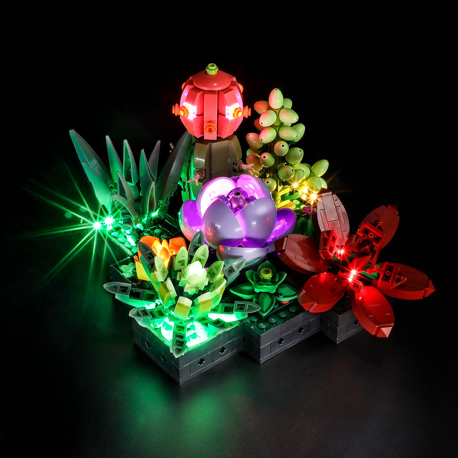 Kit De Iluminación Led Briksmax Para Suculentas Lego-10309 Compatib - Venta Internacional.