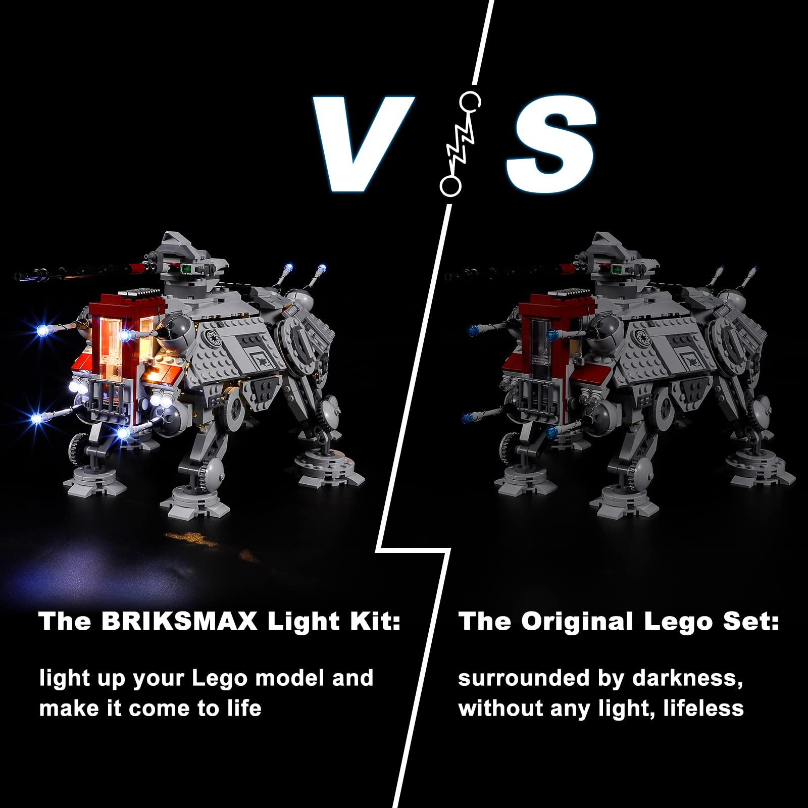 Foto 6 | Kit De Iluminación Briksmax Para Lego 75337 At-te Walker - Venta Internacional.