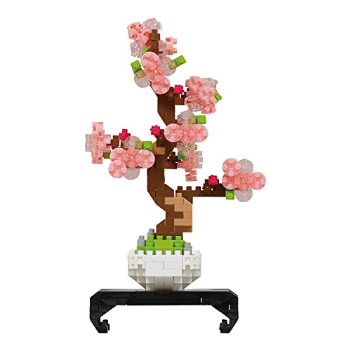 Foto 3 pulgar | Kit De Construcción Nanoblock Bonsai Sakura Sight To See Series - Venta Internacional.