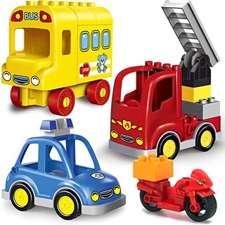 Foto 1 | Set De Bloques De Construcción Liberty Imports Multi Vehicles X4 - Venta Internacional.