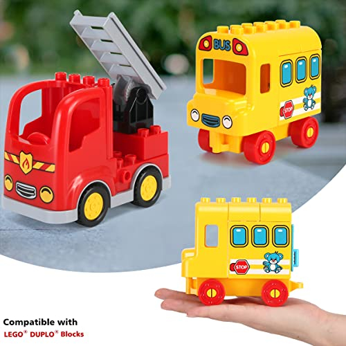 Foto 4 pulgar | Set De Bloques De Construcción Liberty Imports Multi Vehicles X4 - Venta Internacional.