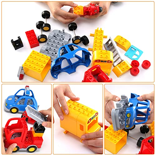 Foto 6 | Set De Bloques De Construcción Liberty Imports Multi Vehicles X4 - Venta Internacional.