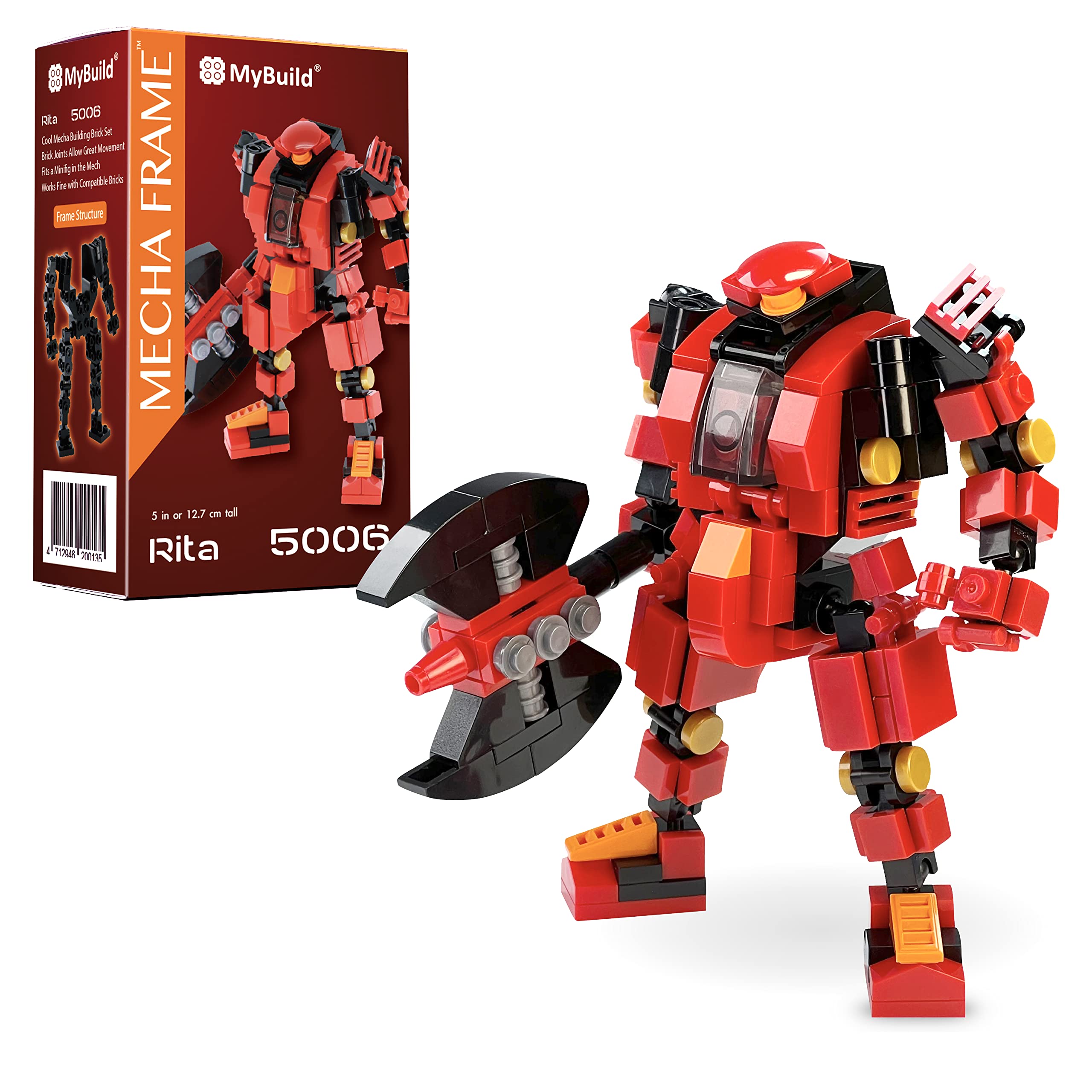 Set De Construcción De Figuras Mecánicas De Ciencia Ficción Mecha Frame 5006 - Venta Internacional.