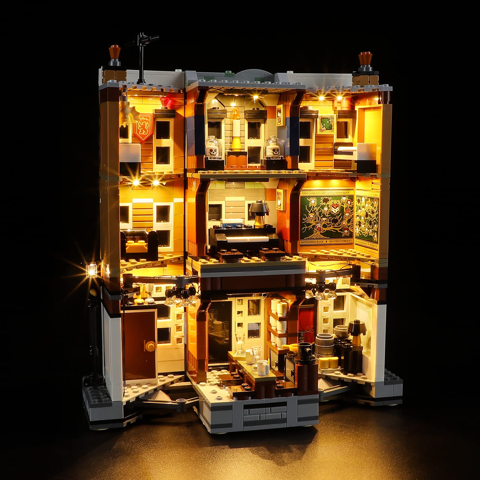 Kit De Luces Led Yeabricks Para Lego Harry Potter 12 Grimmauld - Venta Internacional.