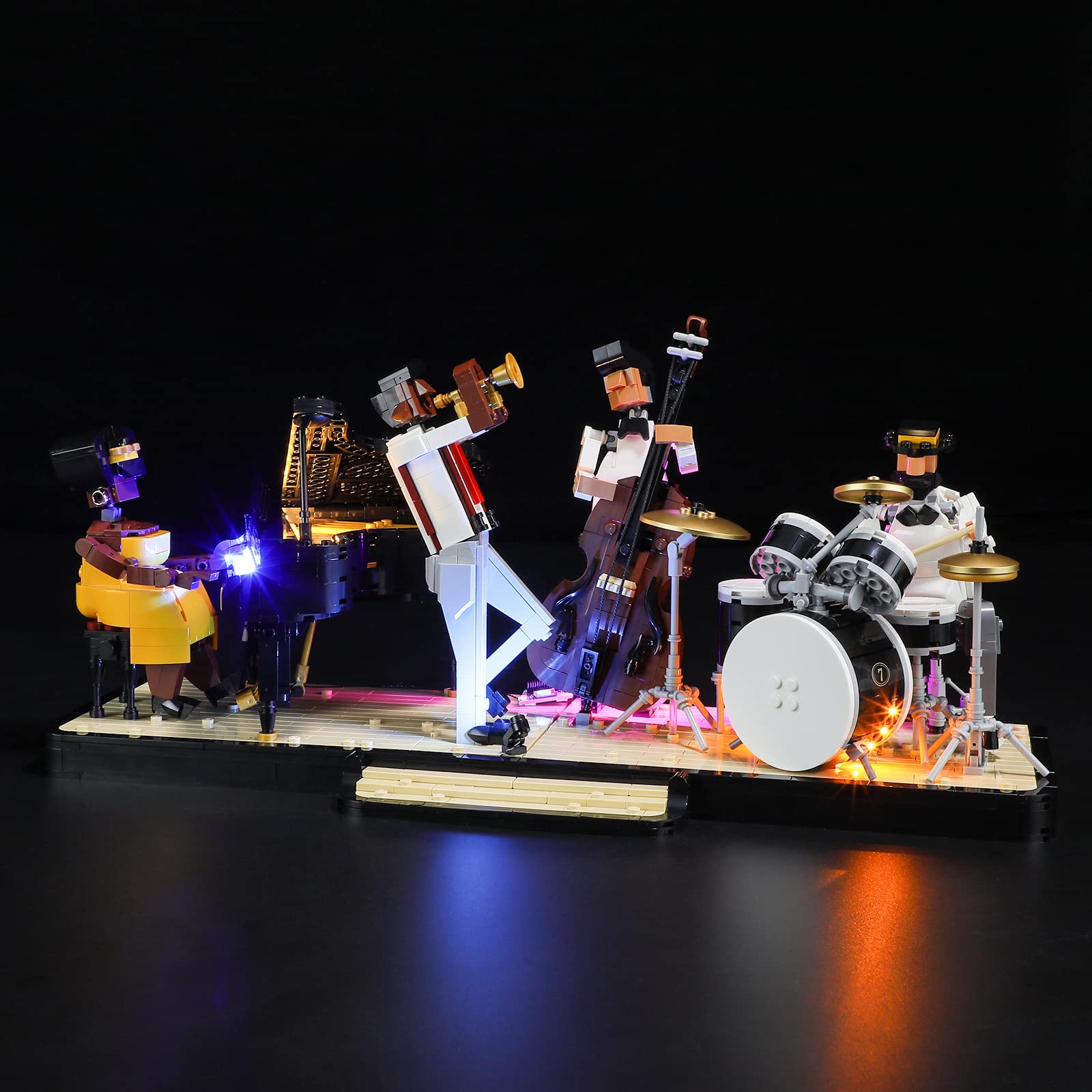 Kit De Iluminación Briksmax Para Lego 21334 Jazz Quartet Building S - Venta Internacional.