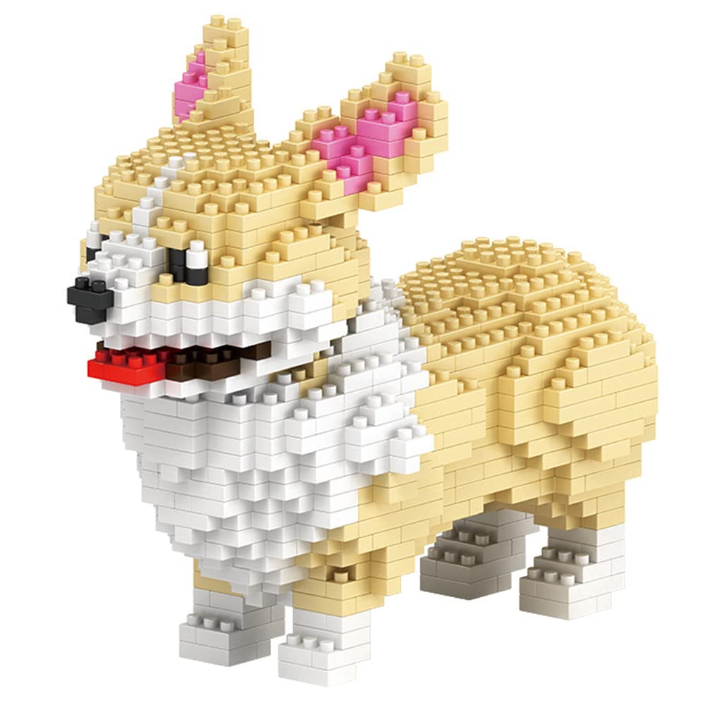 Set De Microbloques Para Construir Animales Para Perros, Bricolaje, Arte 3d, 950 Unidades - Venta Internacional.