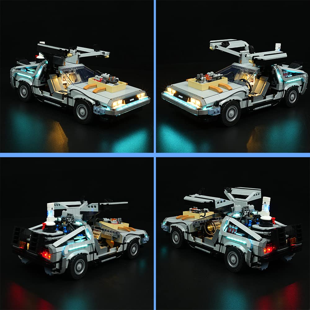 Foto 6 pulgar | Kit De Luces Para Lego Back To The Future Time Machine 10300 - Venta Internacional.