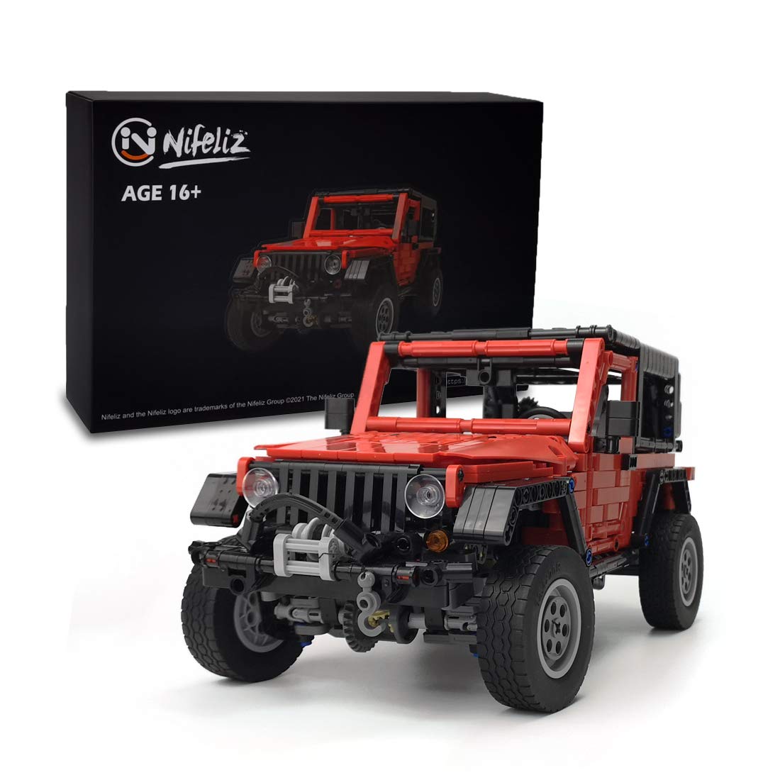 Foto 2 pulgar | Building Block Toy Nifeliz Mini Off-road Car Wrange Moc - Venta Internacional.