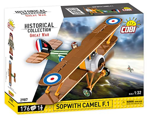 Foto 3 pulgar | Colección Histórica Cobi Great War Sopwith F.1 Camel Plane,  - Venta Internacional.