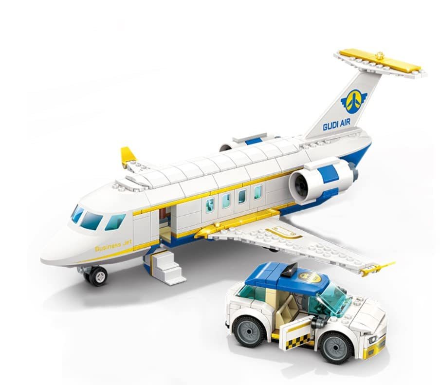 Set De Juguetes Building Block General Jim's White Business Airplane - Venta Internacional.