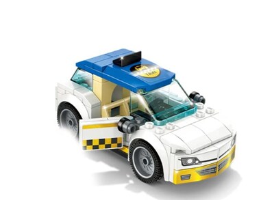 Foto 7 | Set De Juguetes Building Block General Jim's White Business Airplane - Venta Internacional.